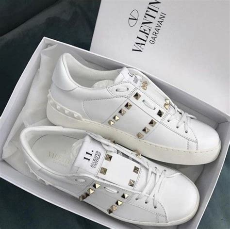 fake red valentino shoes|valentino studded sneakers.